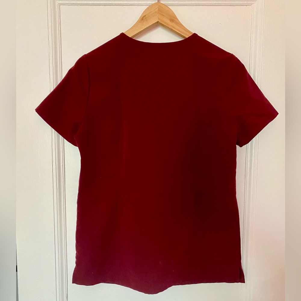 Figs Women's Maroon/Burgundy Scrub SET | XS/ST - Picture 4 of 10